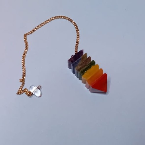 Pyramid chakra pendulum - pendulum, /