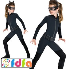 Rubies Official Batman Catwoman Classic Kids Childs Fancy Dress Costume