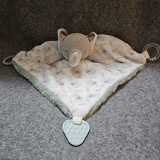 DreamGro Elephant Lovey Toy Security Blanket Teether Stroller Toy Baby Shower