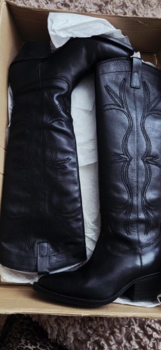 Mango cowboy boots - mango,