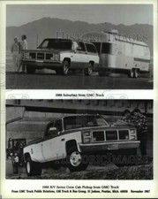 1988 Press Photo The GMC RV