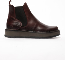 FLY LONDON - Rawi - Womens Red Chelsea Boots - NEW!!