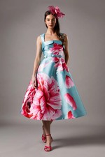 Coast Sage Midi Dress Womens