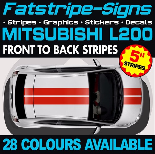 Fit mitsubishi l200 stripes - to,