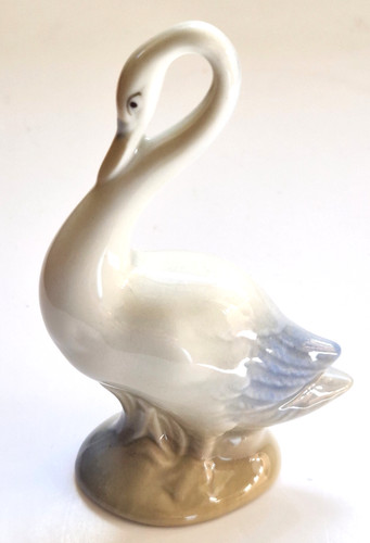 Spanish swan figurine - spanish,