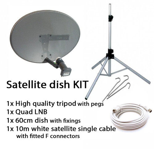 Sky satellite dish quad lnb - sky,