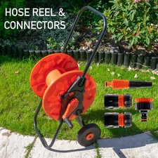 60m Hose Cart Reel + Hose Tap