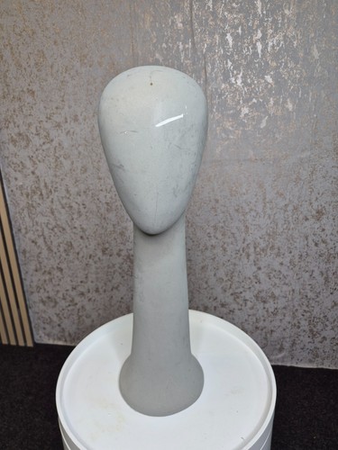 Hard plastic mannequin head - hard,