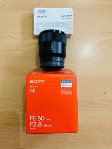 Sony 50mm 8 macro lens - sony, f/2.8