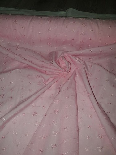 Baby pink broderie - ,