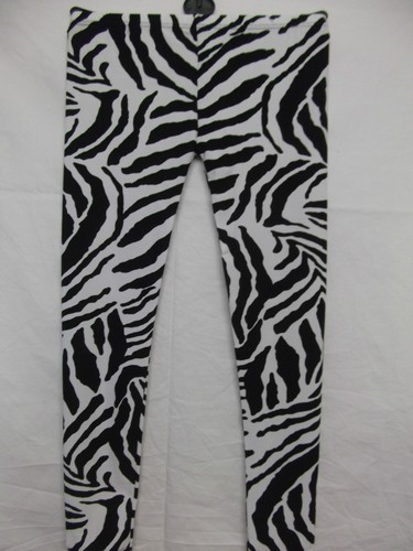 Kids girls zebra leggings - ,