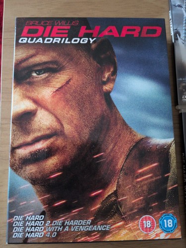 Die hard quadrilogy dvd box - hard,