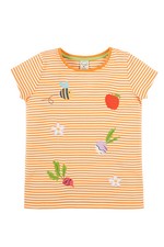 Frugi Girls Orange Top -