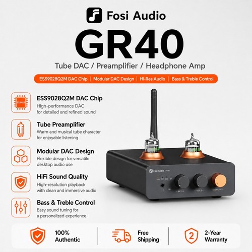 Fosi audio gr40 tube - audio,