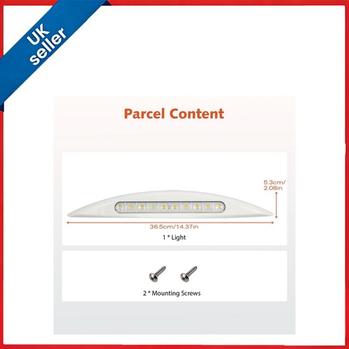 White led awning light 12v - white,