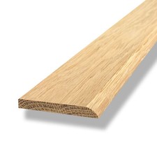 Solid Oak Flat Threshold Strip