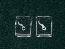 SWATCH TWO LARGE CLEAR BUCKLES