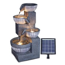 Solar Water Fountain 4 Tier
