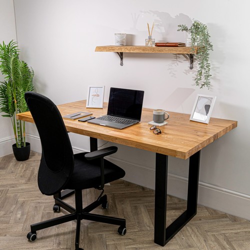 Solid oak industrial wooden - solid,