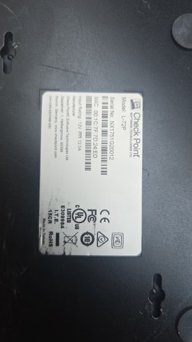 Check point firewall 72p - point, l-72p