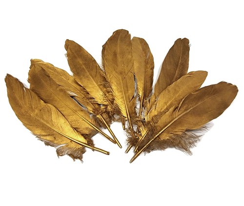 Gold metallic goose - 10,