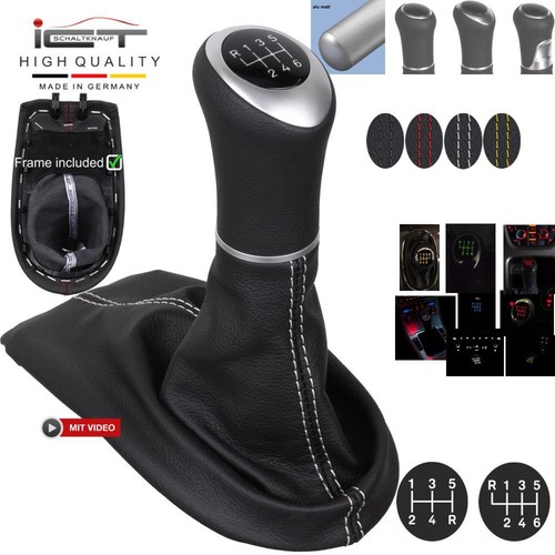 Shift gear knob gaiter - , leather