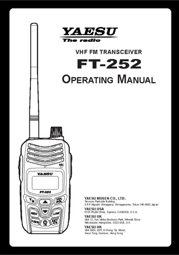 Yaesu 252 transceiver - yaesu, ft-252