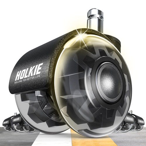Holkie office chair - chair, wheels