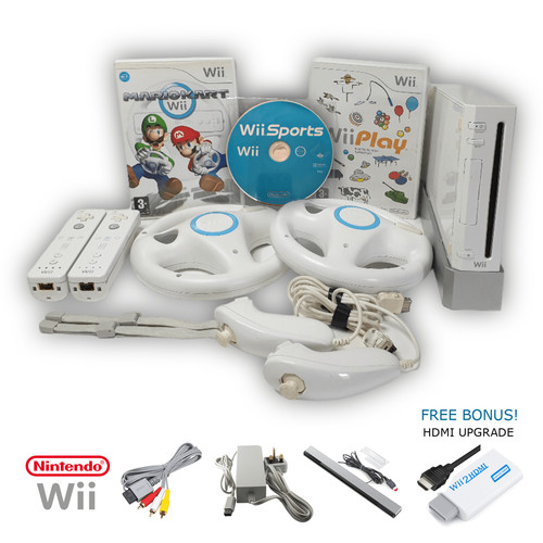 Nintendo wii console bundle - nintendo,