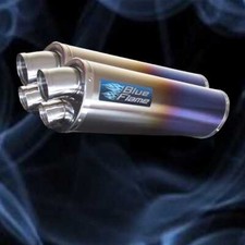 Aprilia RSV1000R 2004-2010 Pair Exhausts Silencers Mufflers - Twin Port - Col...