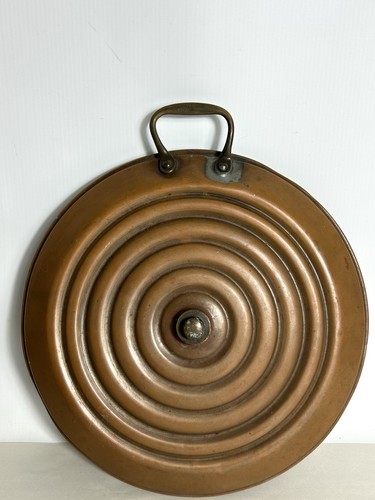 Antique copper bed - antique, warmer