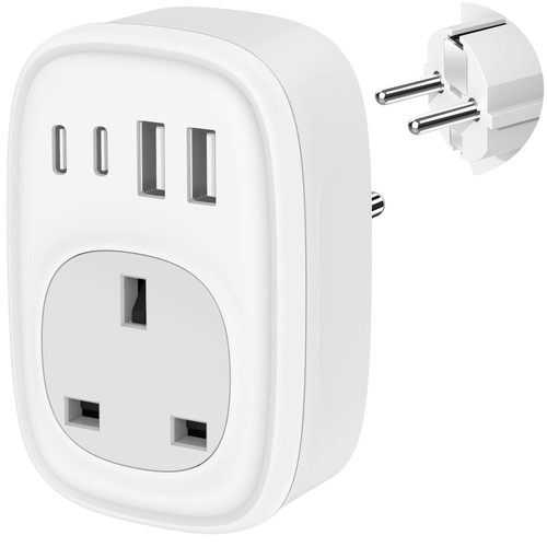 European plug adapter - uk,