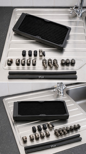 Water cooling radiator and - water,