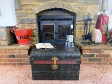 Old Antique Metal Steamer