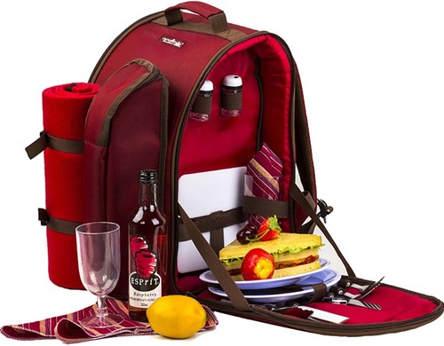 Person picnic backpack with - 2,