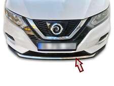 Stainless steel strip bumper fits Nissan qashqai ii facelift | from 2017-
