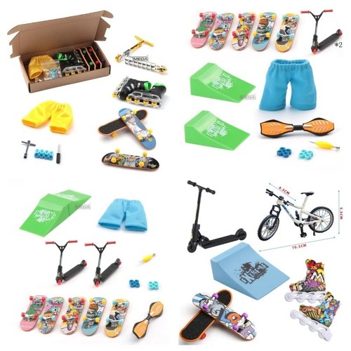 Finger skateboard scooter with - finger,