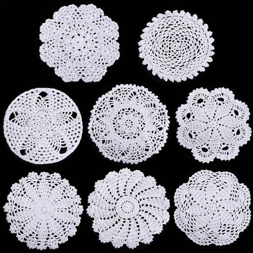 8pcs lot 8inch white - 8pcs/lot,
