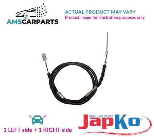 Handbrake cable pair rear - handbrake,