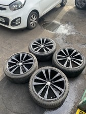 SET OF  JAGUAR XF MK2 2015-2024 ALLOY WHEEL AND TYRE 255/35/20