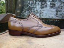 JOHN LOBB BROGUES SHOES BROWN