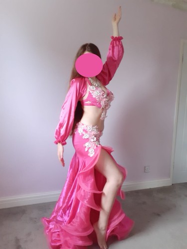 Pink professional belly dance