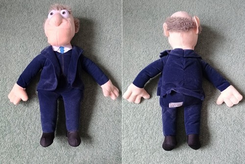 Muppets statler soft toy - statler,