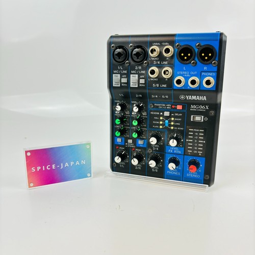 Yamaha mg06x channel mixing - mg06x, 6