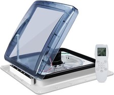 15.75“ Roof Vent Fan Camper Van Motorhome Caravan Skylight 10Speed Rain Sensor