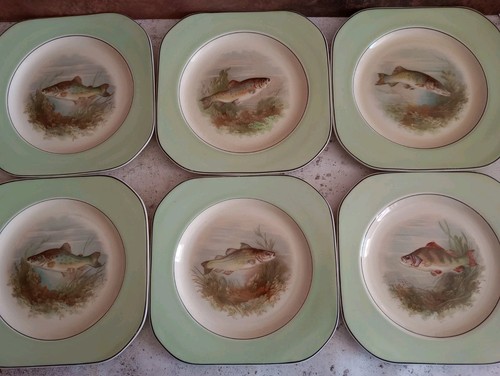 Vintage set plates 22cm - vintage, 6