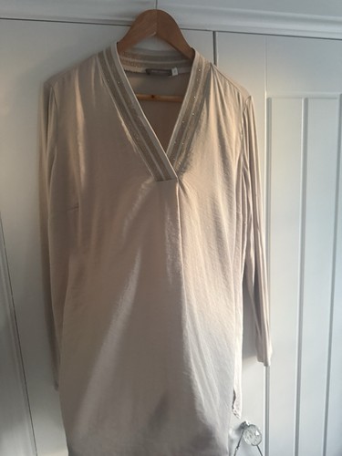 Mint velvet neutral beige - velvet, top