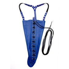 Bondage Leather Harness Arm Binder Shoulder Restraint Gloves Straight BDSM UK