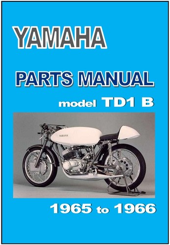 Yamaha parts manual td1 td1b - manual,