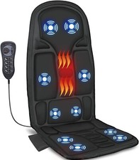 SLOTHMORE Vibration Back Massage Cushion with Heat HY-6009